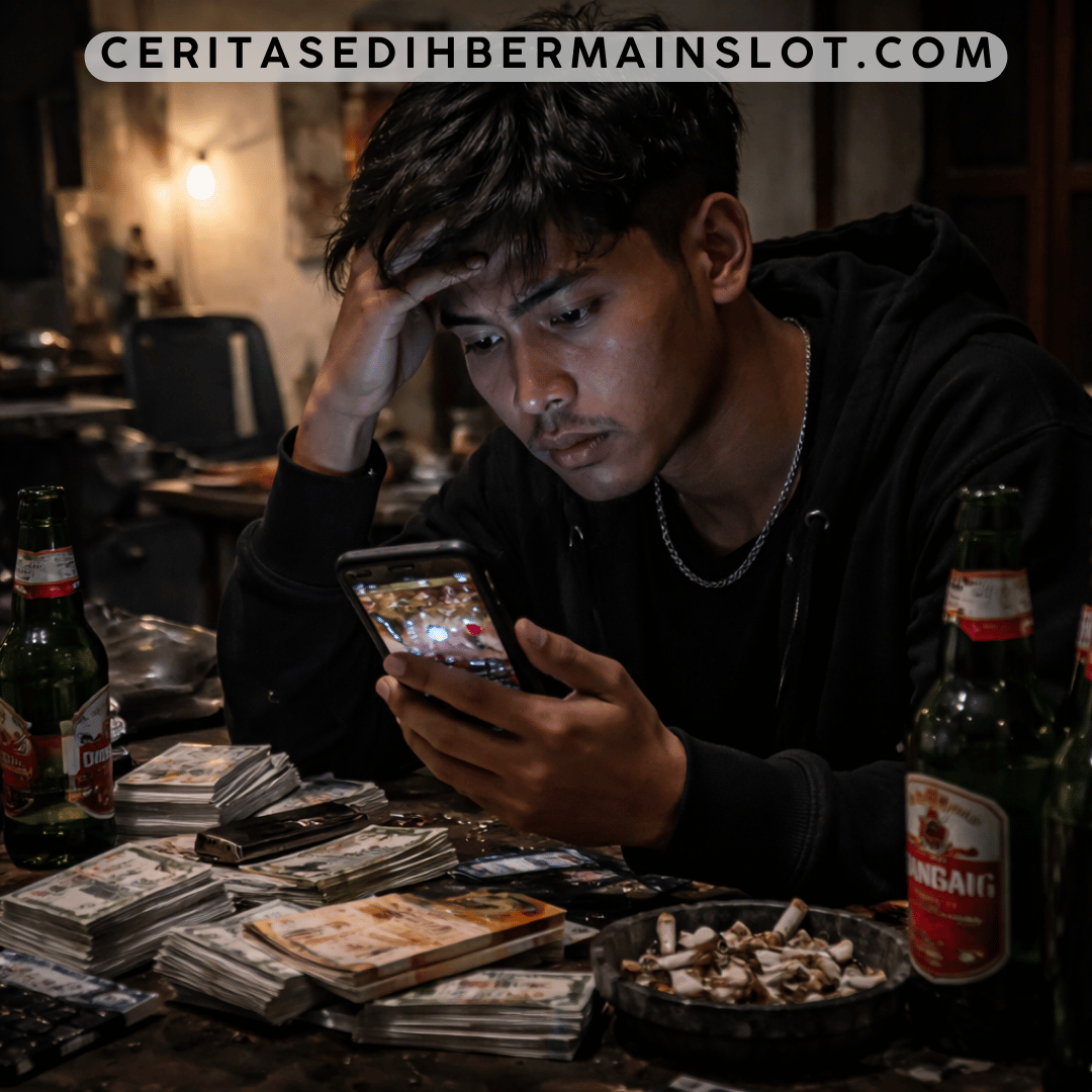 Terjerat Judi Online Sejak SMP, Dari Gadai HP sampai Jual Motor